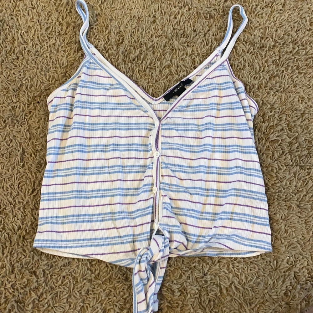 Forever 21 Striped Tank